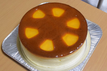 昔ながらのしっとりチーズケーキ スイス菓子ローヌのマイスターチーズケーキ 和菓子 京菓子 嗚呼 おかし